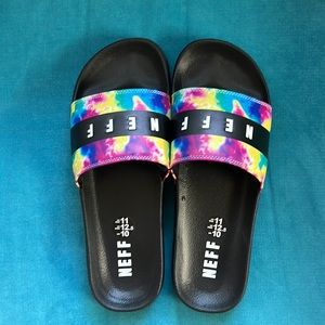 Neff Tie Dye Slides